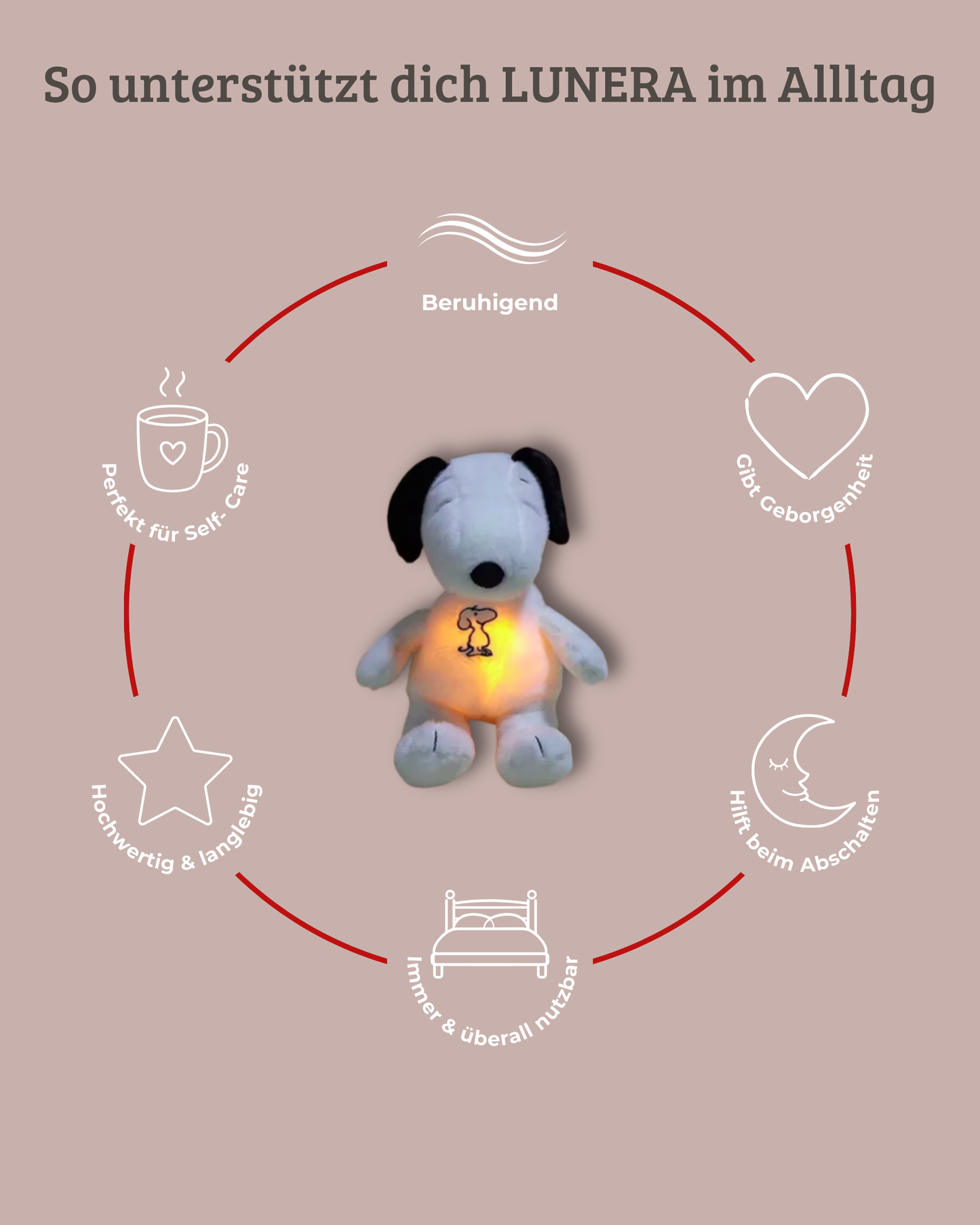 Lunera-Das atmende Einschlafplüschtier